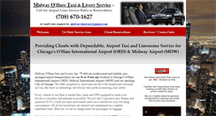 Desktop Screenshot of midwayoharetaxi.com
